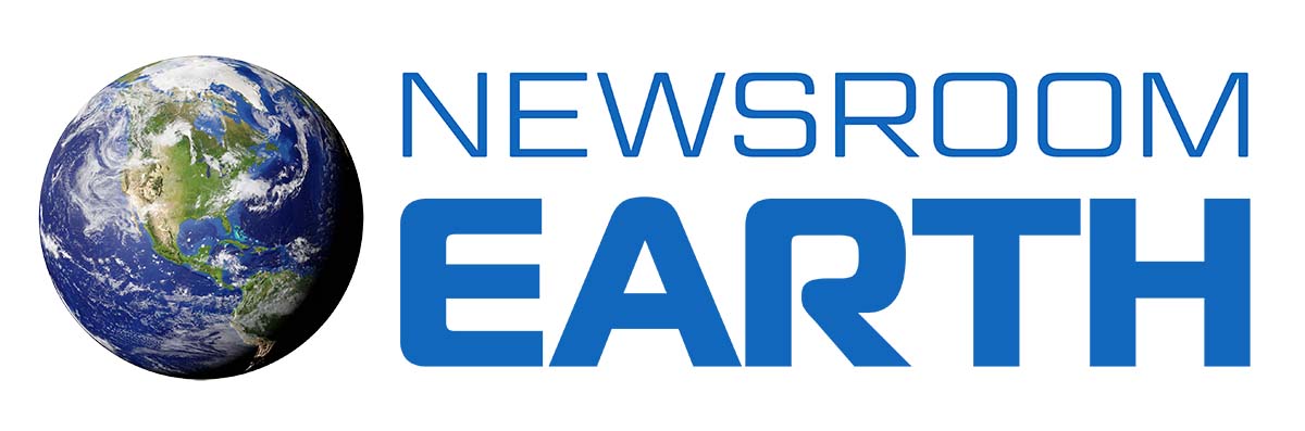 Newsroom Earth Logo earth left